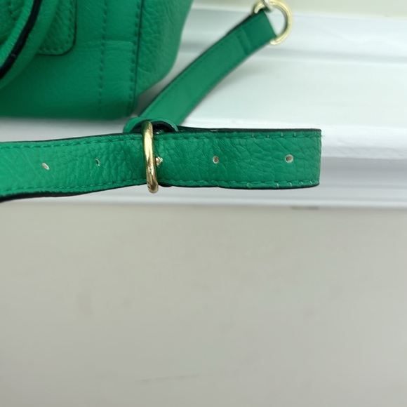 Solid Green Crossbody Bag by Merona with Goldtone Hardware - Picture 4 of 11